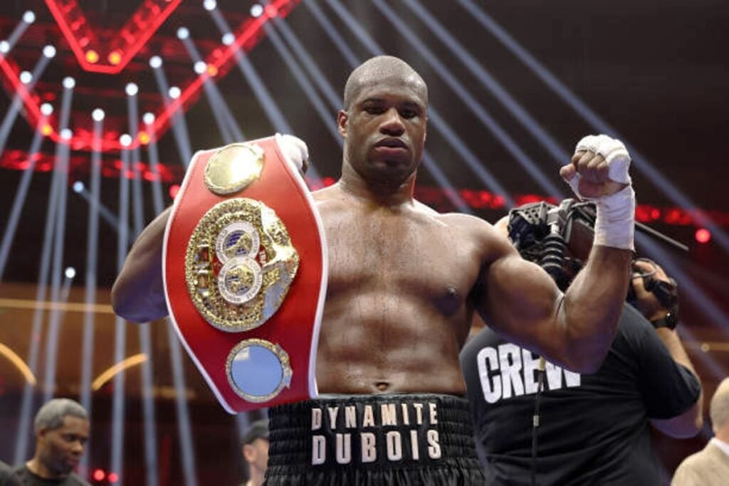 Daniel Dubois, preparing for the highly anticipated Usyk vs Dubois 2 rematch at Wembley Stadium on July 12, 2025. Daniel Dubois, heavyweight boxer preparing for Usyk vs Dubois 2