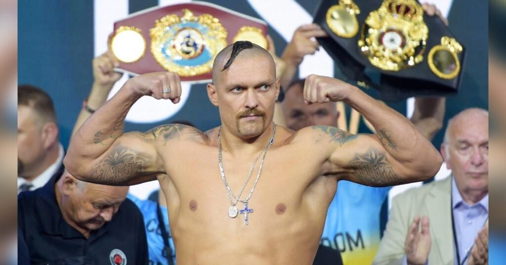 Oleksandr Usyk, defending his title in Usyk vs Dubois 2 at Wembley Stadium on July 12, 2025 Oleksandr Usyk, undefeated heavyweight champion